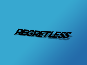 DEBUT REGRETLESS Die-Cut Sticker